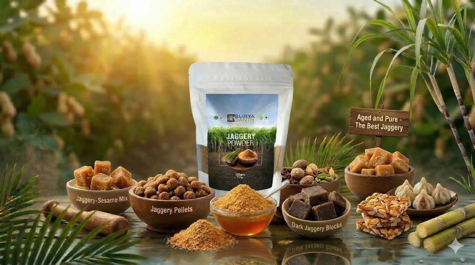 Natural Jaggery Powder