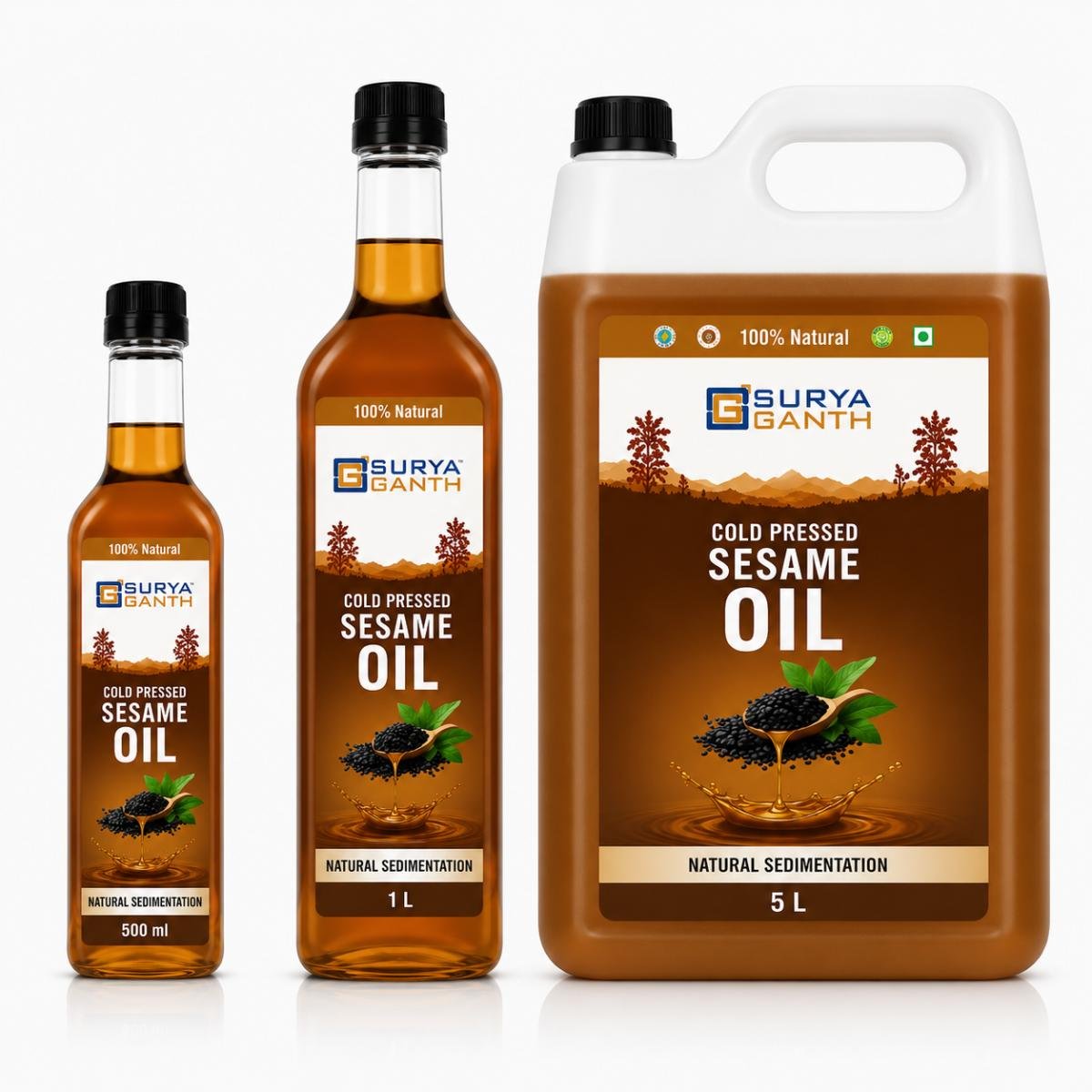 Cold Pressed Sesame Oil