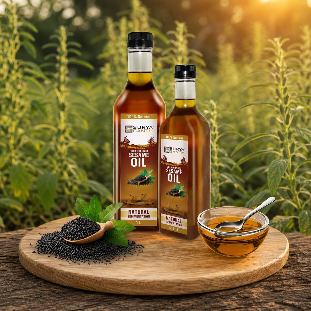 Cold Pressed Sesame Oil