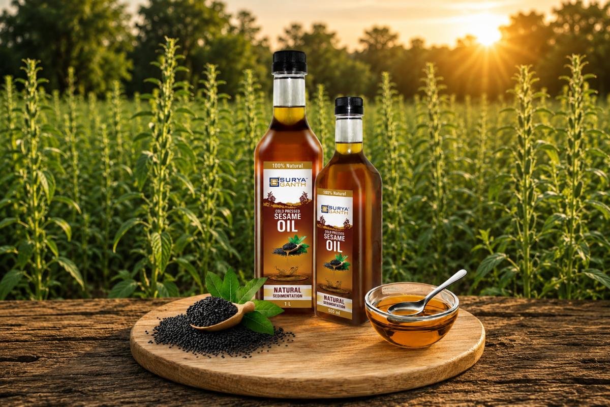 Cold Pressed Sesame Oil